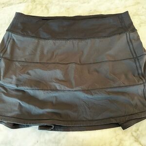 Lululemon Pace Rival Skirt Size 8 Black